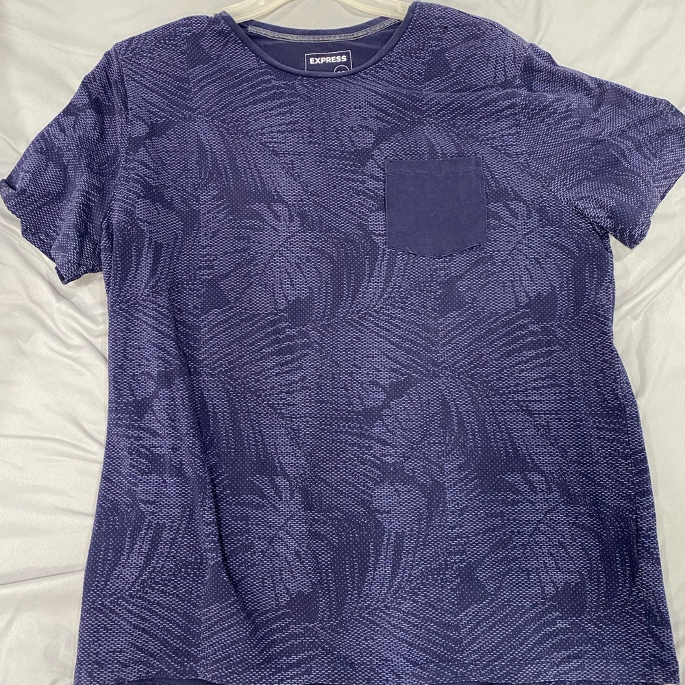 Blue express t shirt
